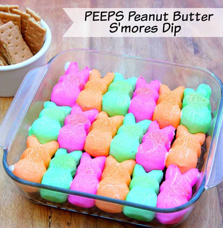 Peanut Butter Peeps Dip