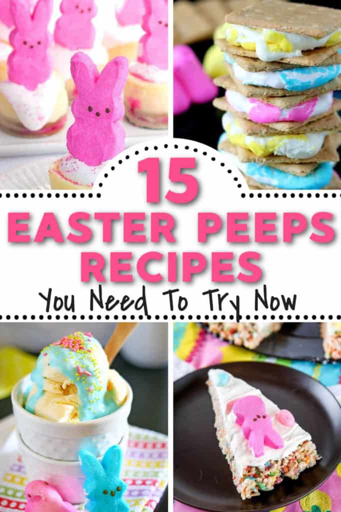 Easter peeps recipes