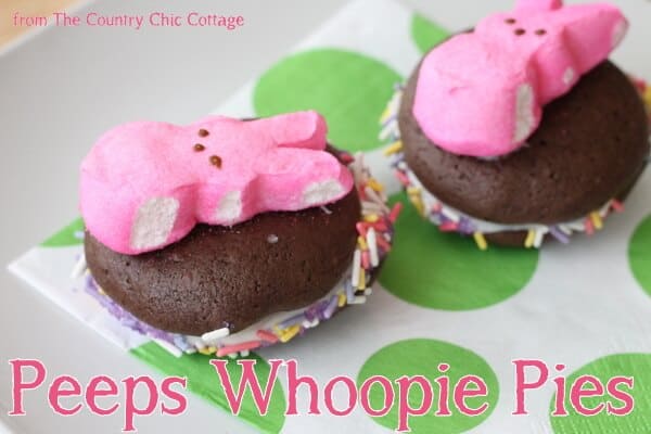 Peeps Whoopie Pies