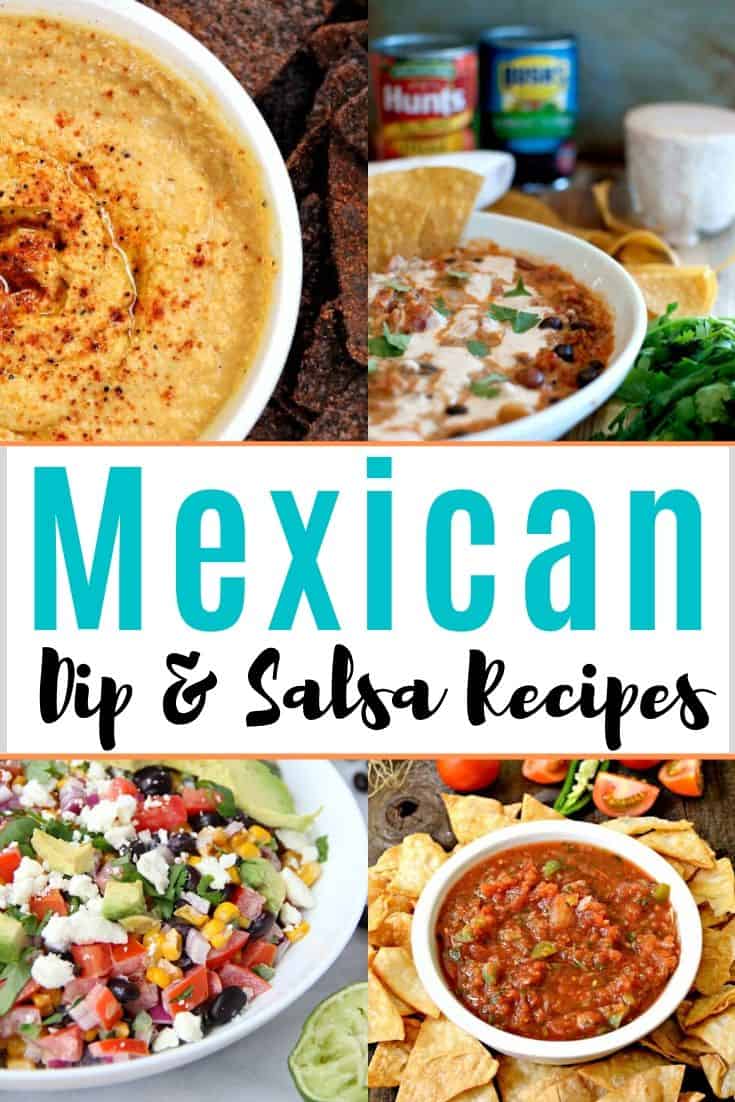 Mexican Salsa Dip Recipes For Parties Or A Late Night Snack.