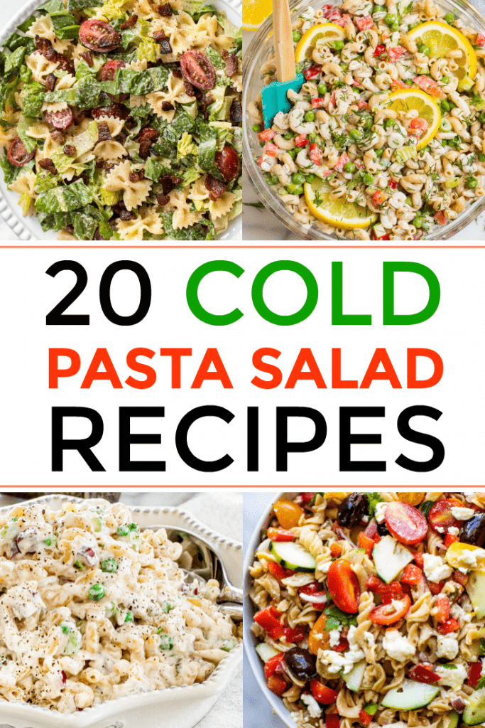 cold pasta salads for summer