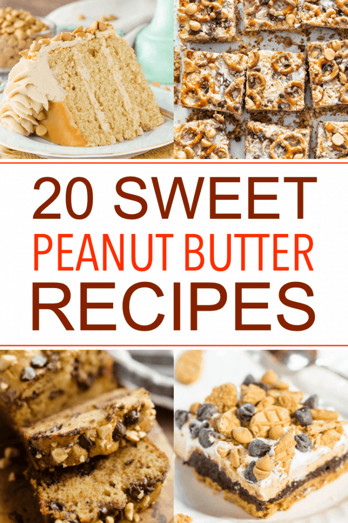 sweet peanut butter recipes