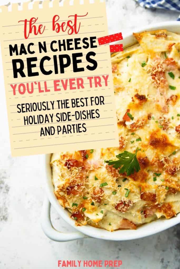 macaroni and cheese recipes