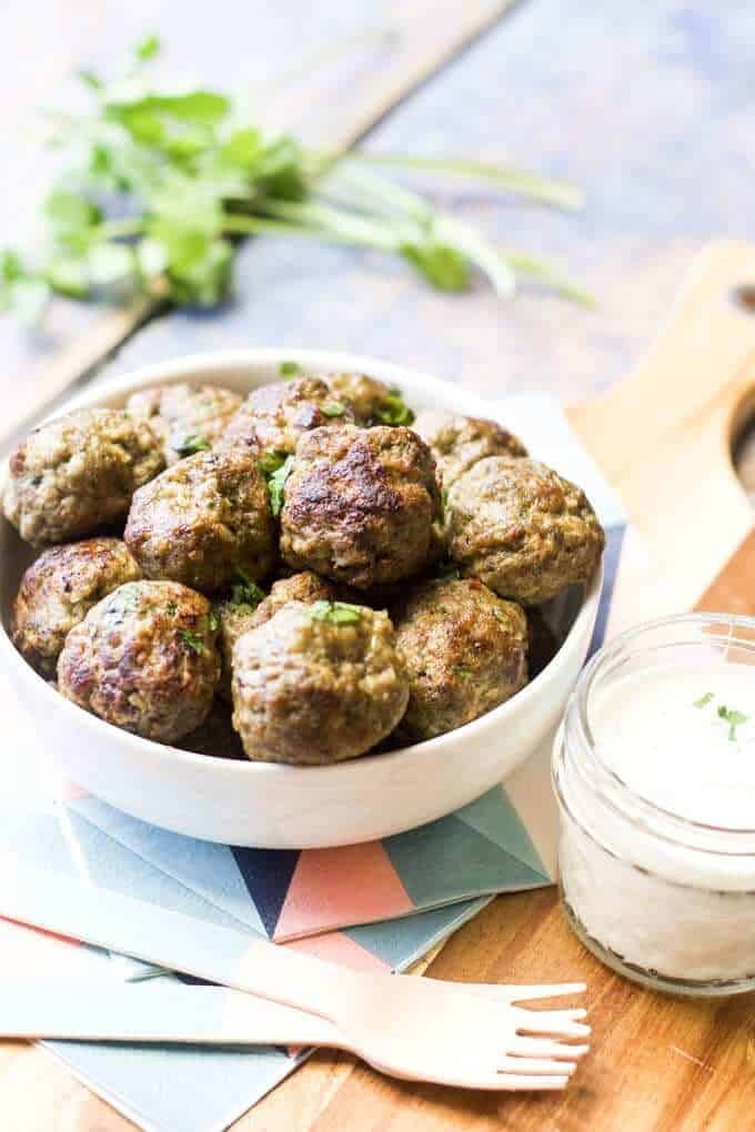 INDIAN SPICED MEATBALLS