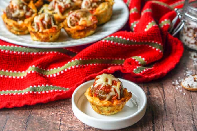 LOW CARB MEATBALL SUB CUPS