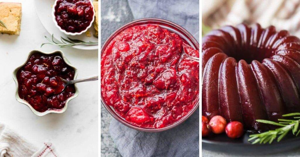  simple cranberry sauce recipes for Thanksgiving dinner