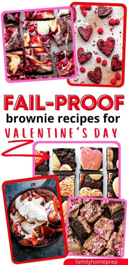 valentine's day brownies