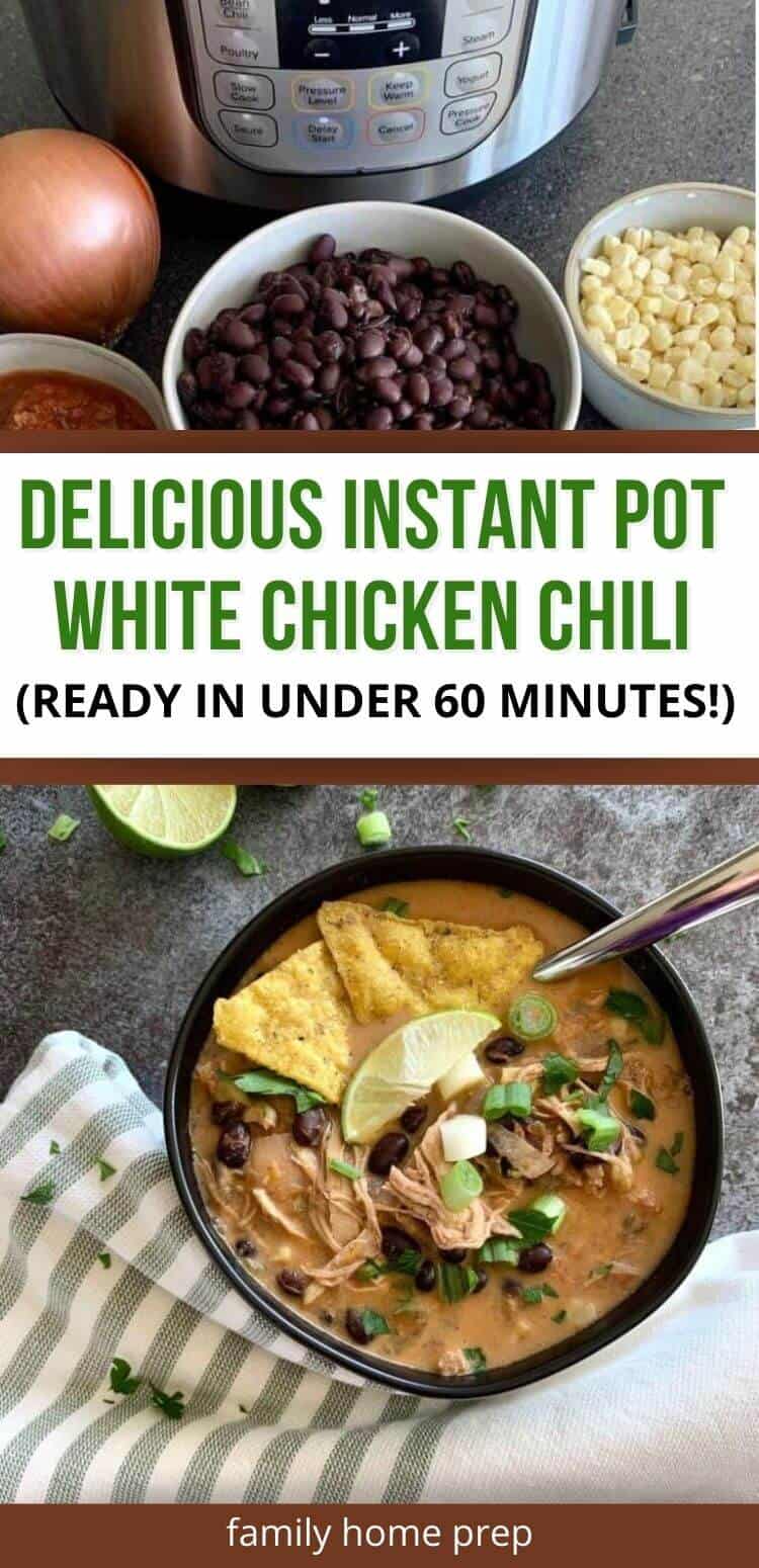 Instant Pot White Chicken Chili Recipe [2021]Instant Pot White Chicken ...