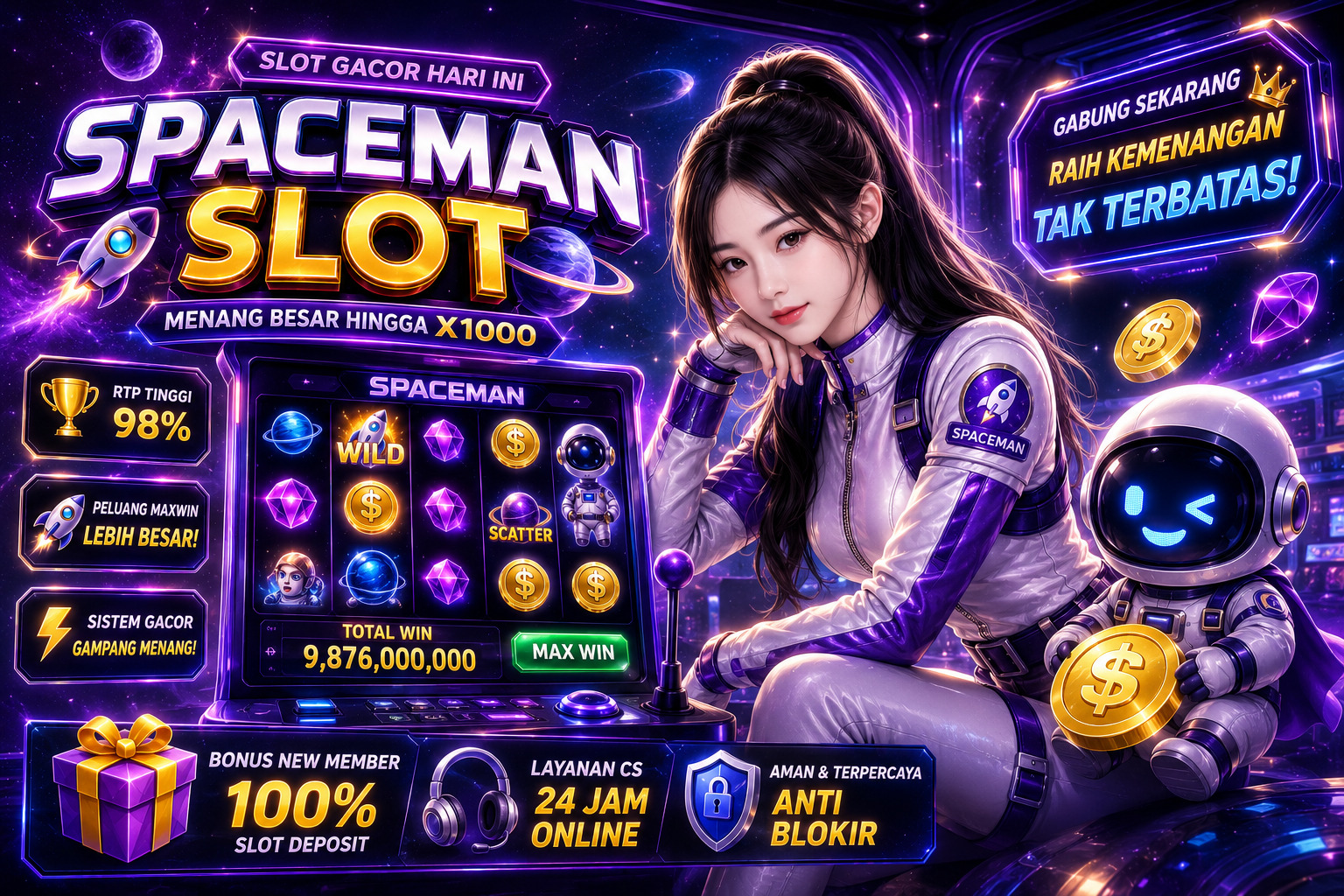 Mengulas Popularitas Spaceman Slot Online Secara Mendalam
